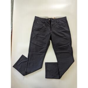 Tailor Vintage Men's Size 38x30 Charcoal Gray Canaan Slim Fit Dress Pants